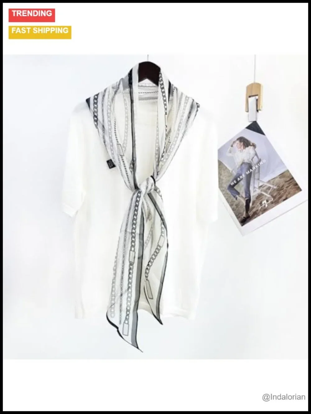 Mulberry Silk Georgette Scarf 12.6x63in Lightweight Shawl Wrap